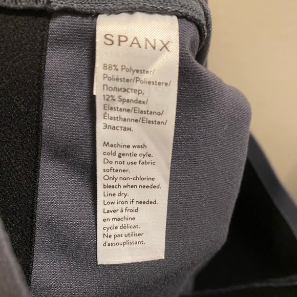 SPANX Grey Essential Shaping Leggings Size M - Picture 7 of 13